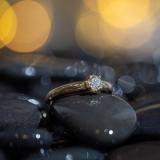 Verlobungsring Brillant Handarbeit Unikat