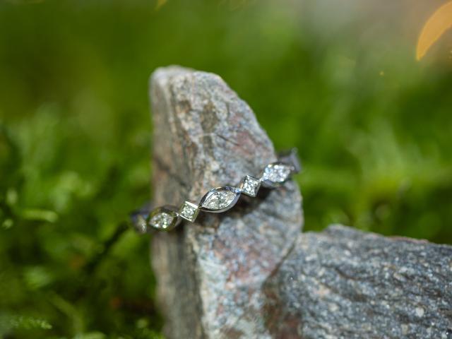 Navette Memoire als Verlobungsring